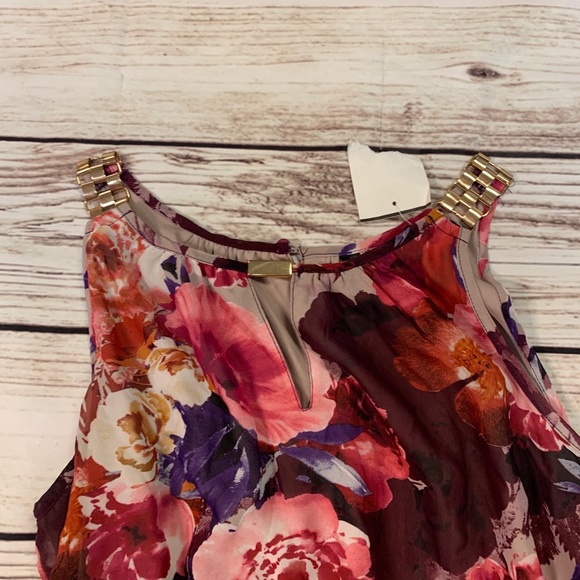 Mlle Gabrielle Large Flower Dress NWT - Picture 3 of 6